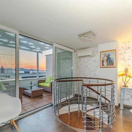 זאדאר Sunset Penthouse Apartment With Jacuzzi And Seaview מראה חיצוני תמונה